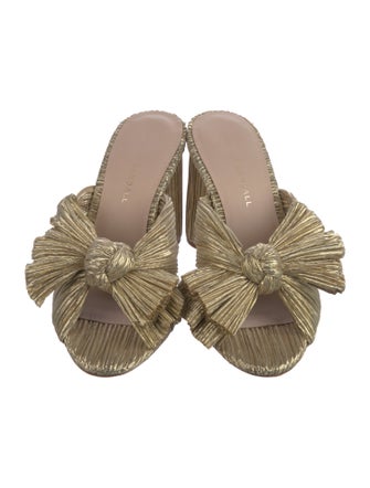 Loeffler Randall Bow Accents Slides