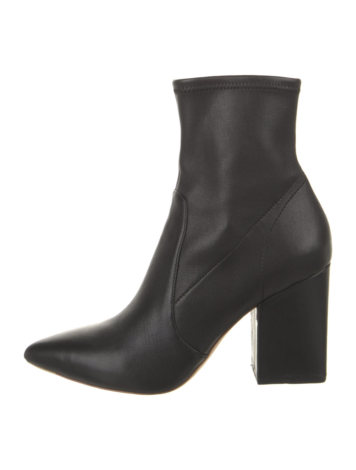 Loeffler Randall Leather Sock Boots
