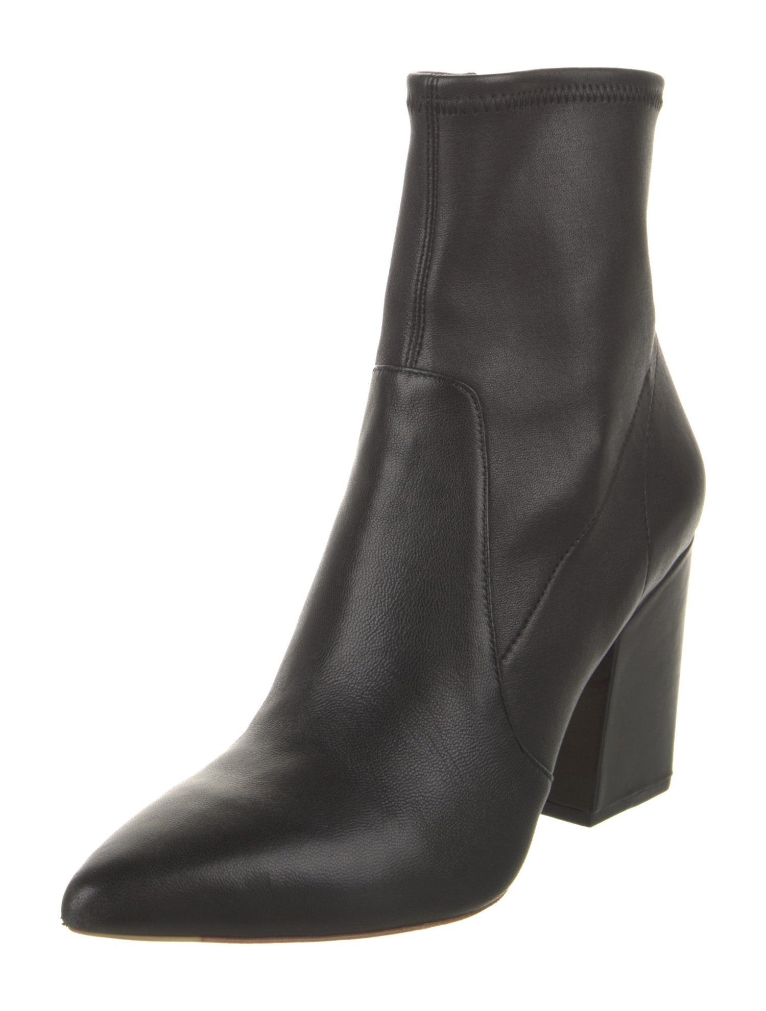 Loeffler Randall Leather Sock Boots