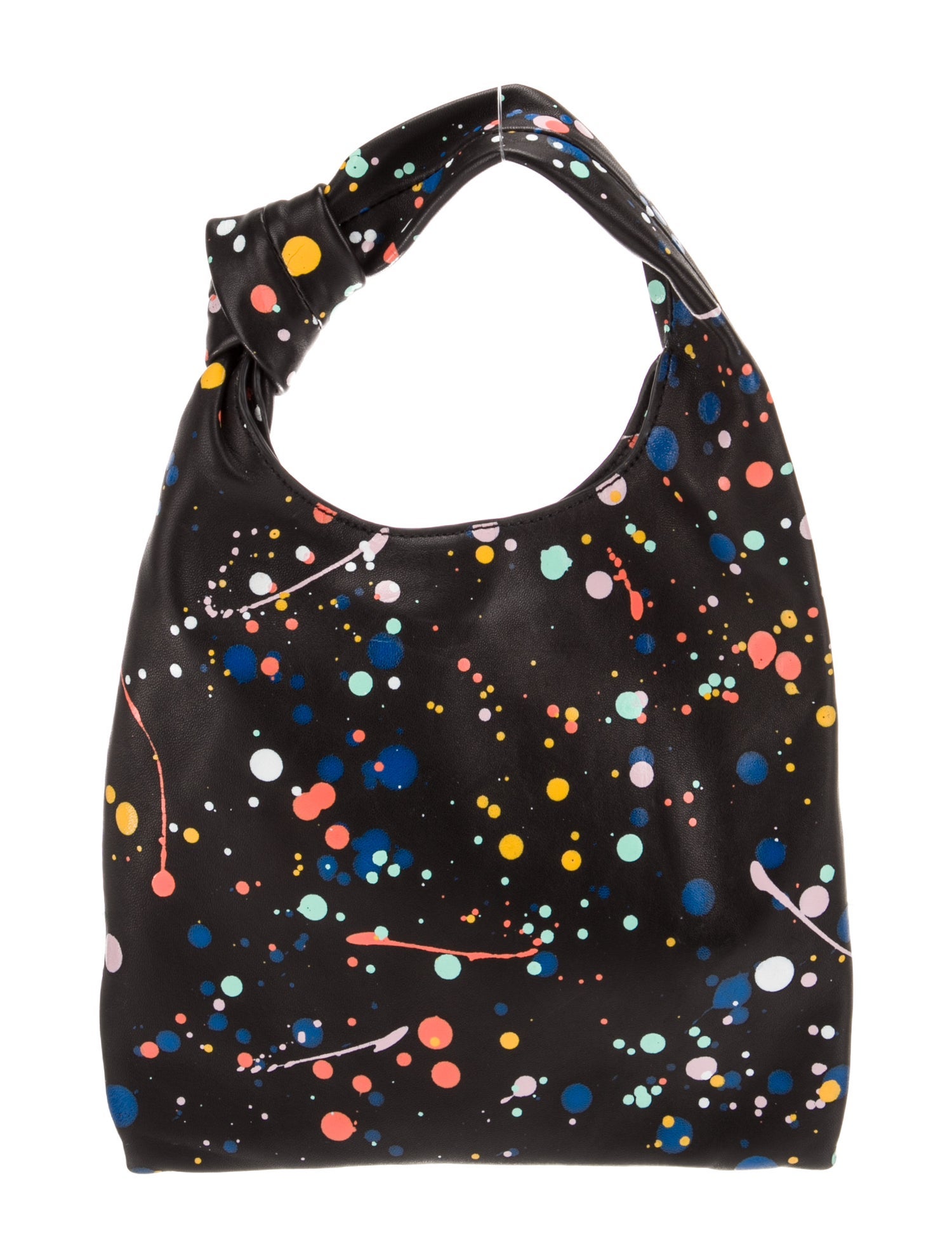 Loeffler Randall Leather Top Handle Bag