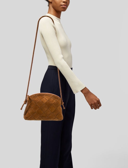Loeffler Randall Suede Crossbody Bag