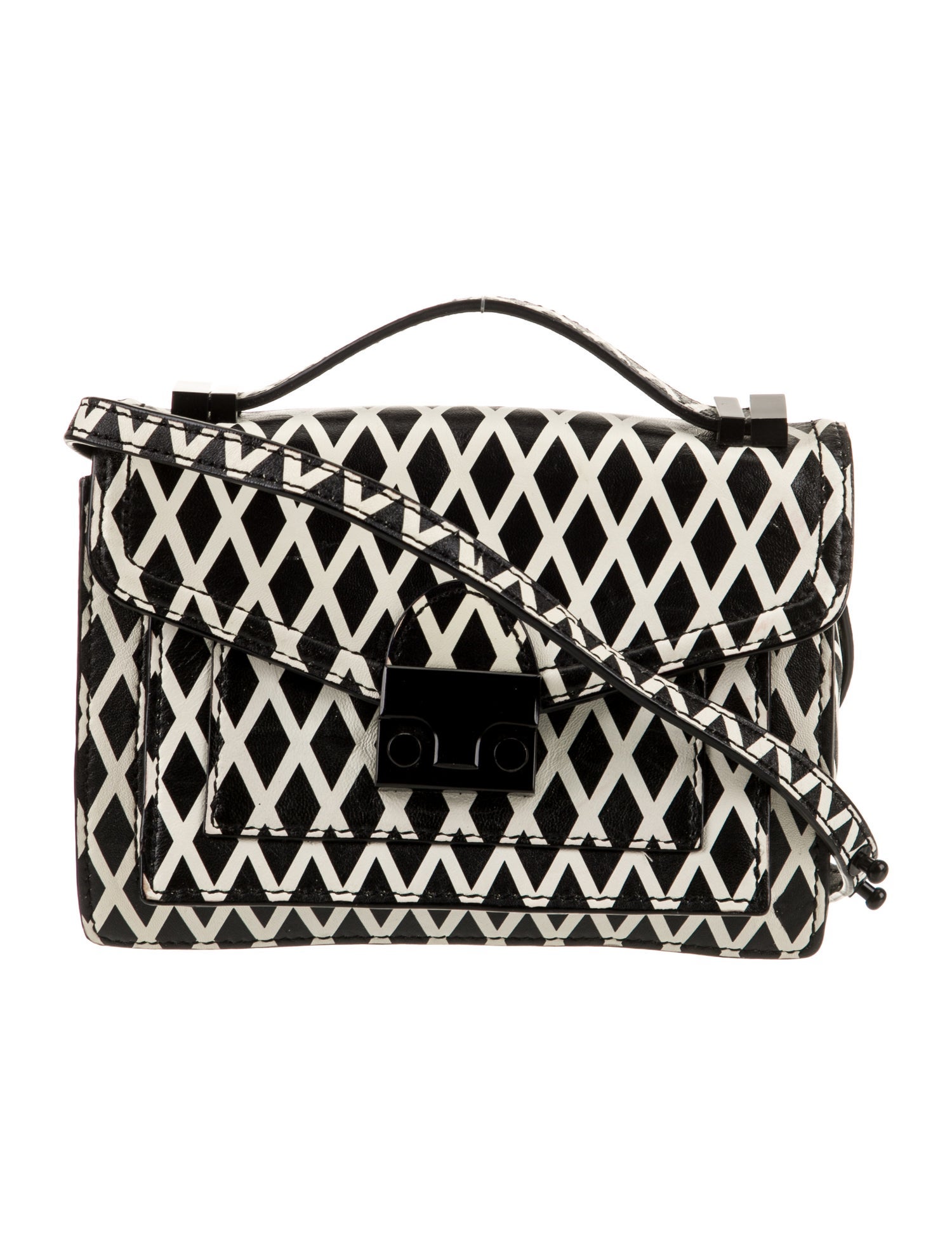 Loeffler Randall Leather Shoulder Bag