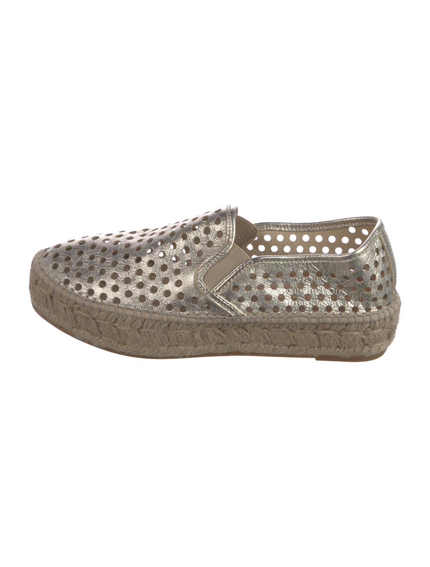 Loeffler Randall Leather Patterned Espadrilles