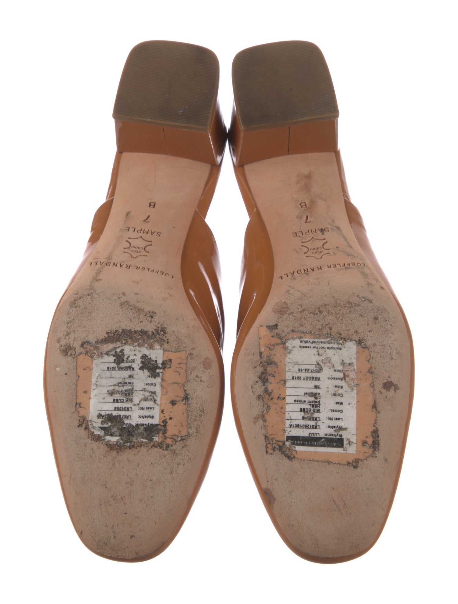 Loeffler Randall Patent Leather Mules