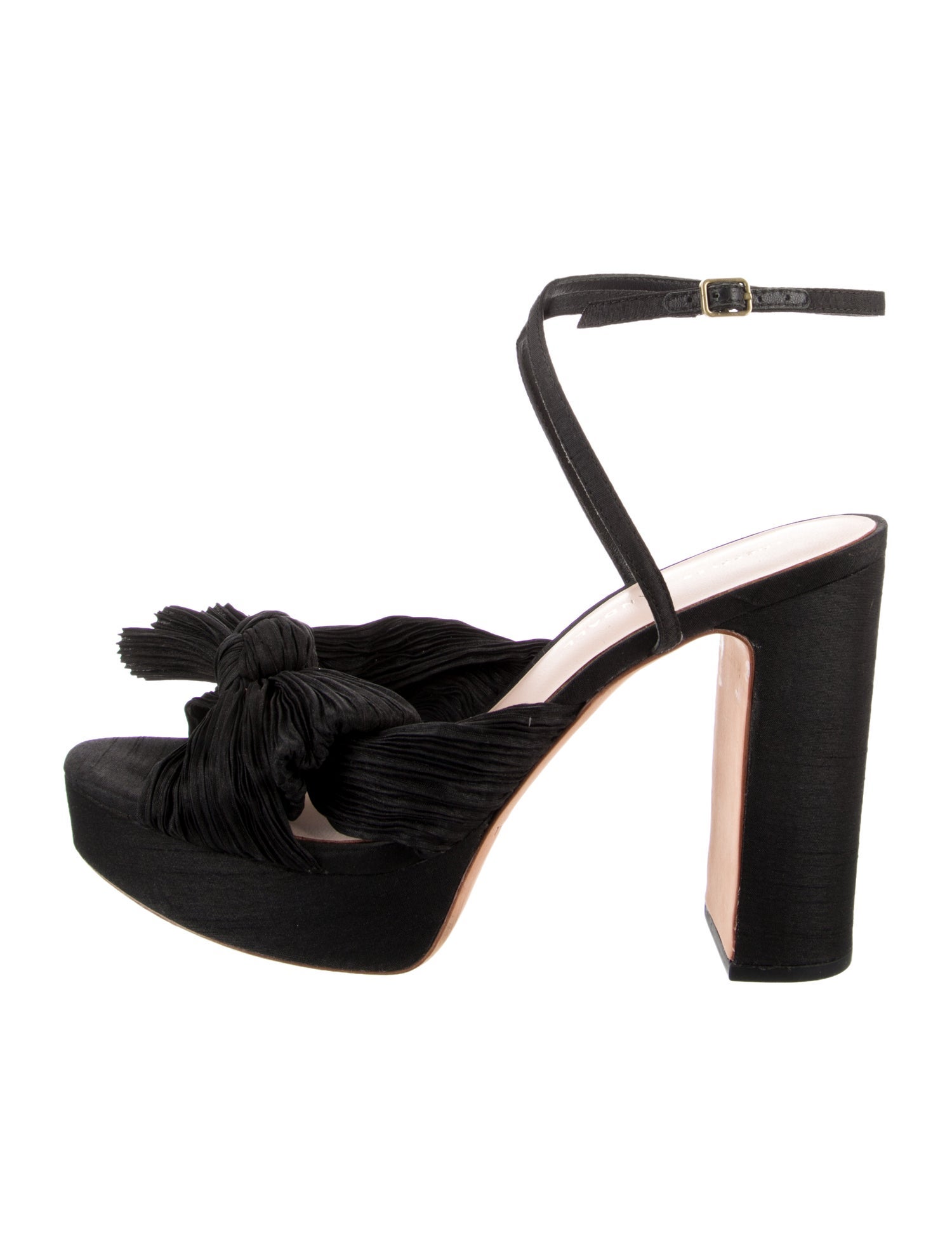 Loeffler Randall Satin Bow Accents Sandals