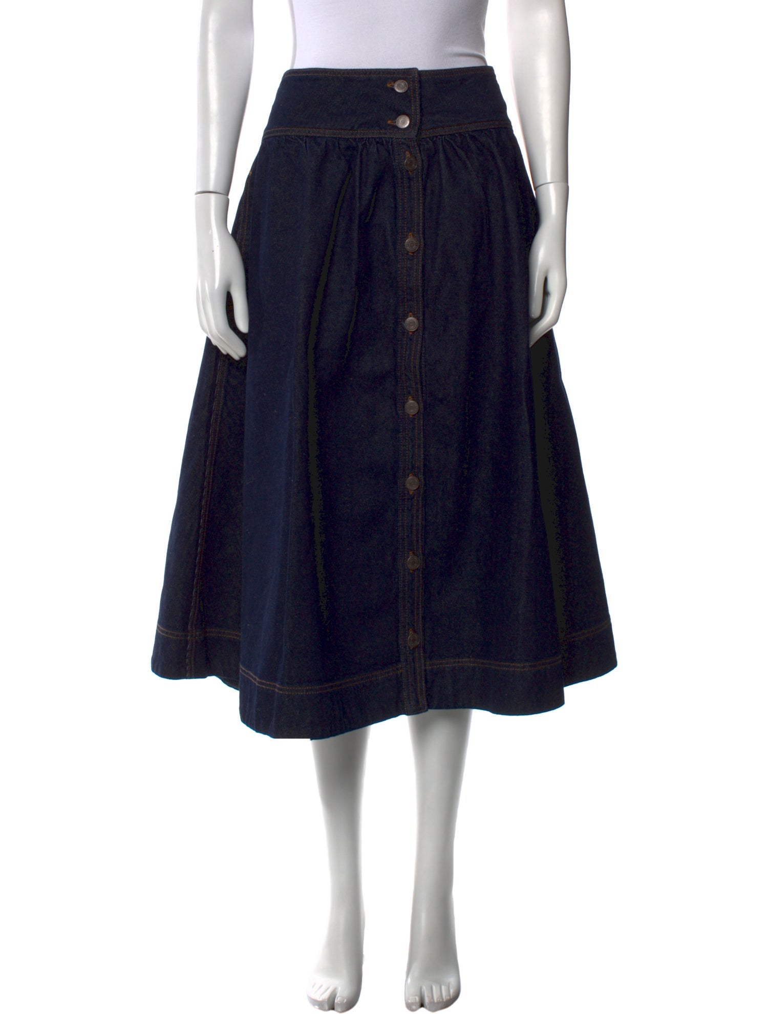 Loeffler Randall Midi Length Skirt