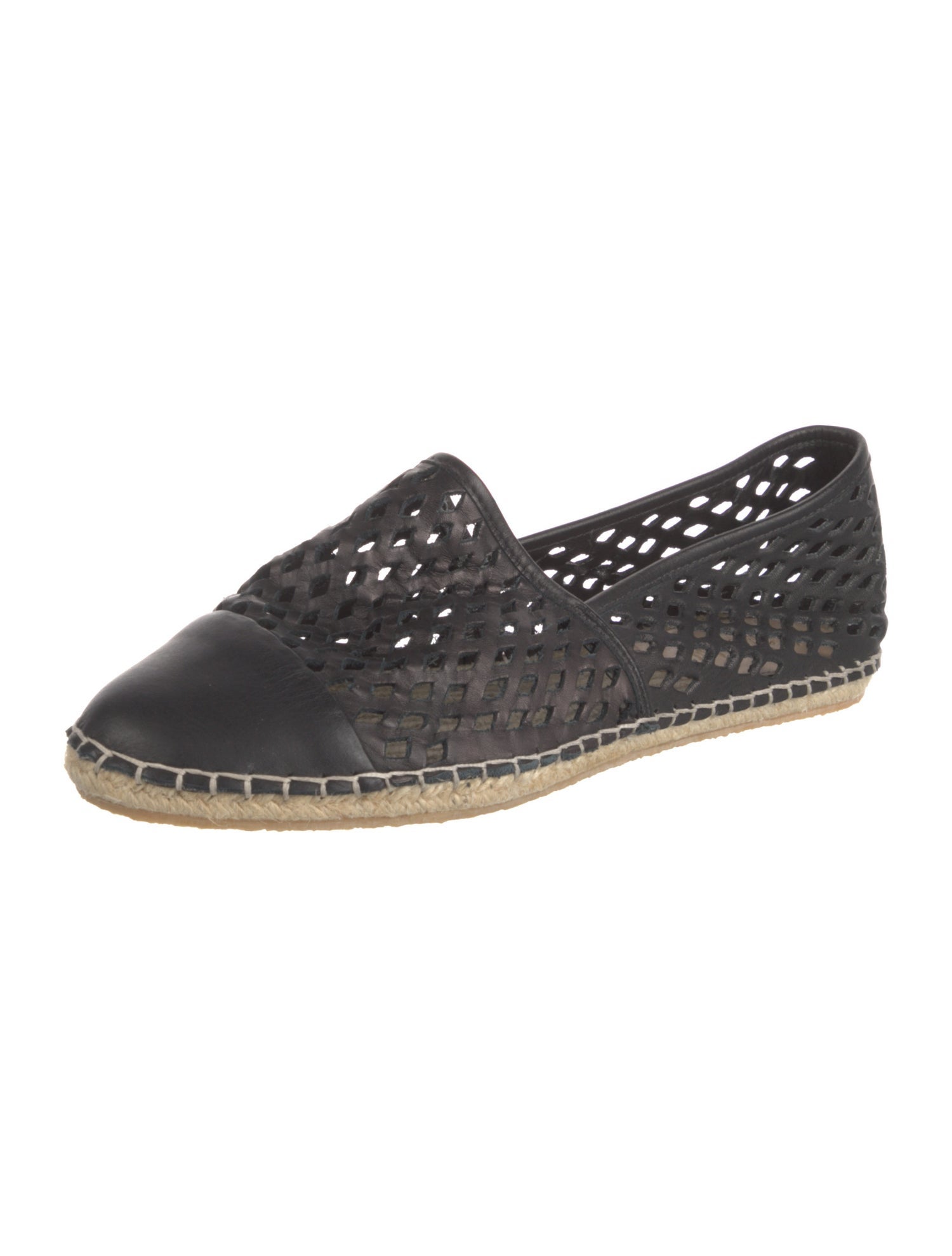Loeffler Randall Leather Espadrilles