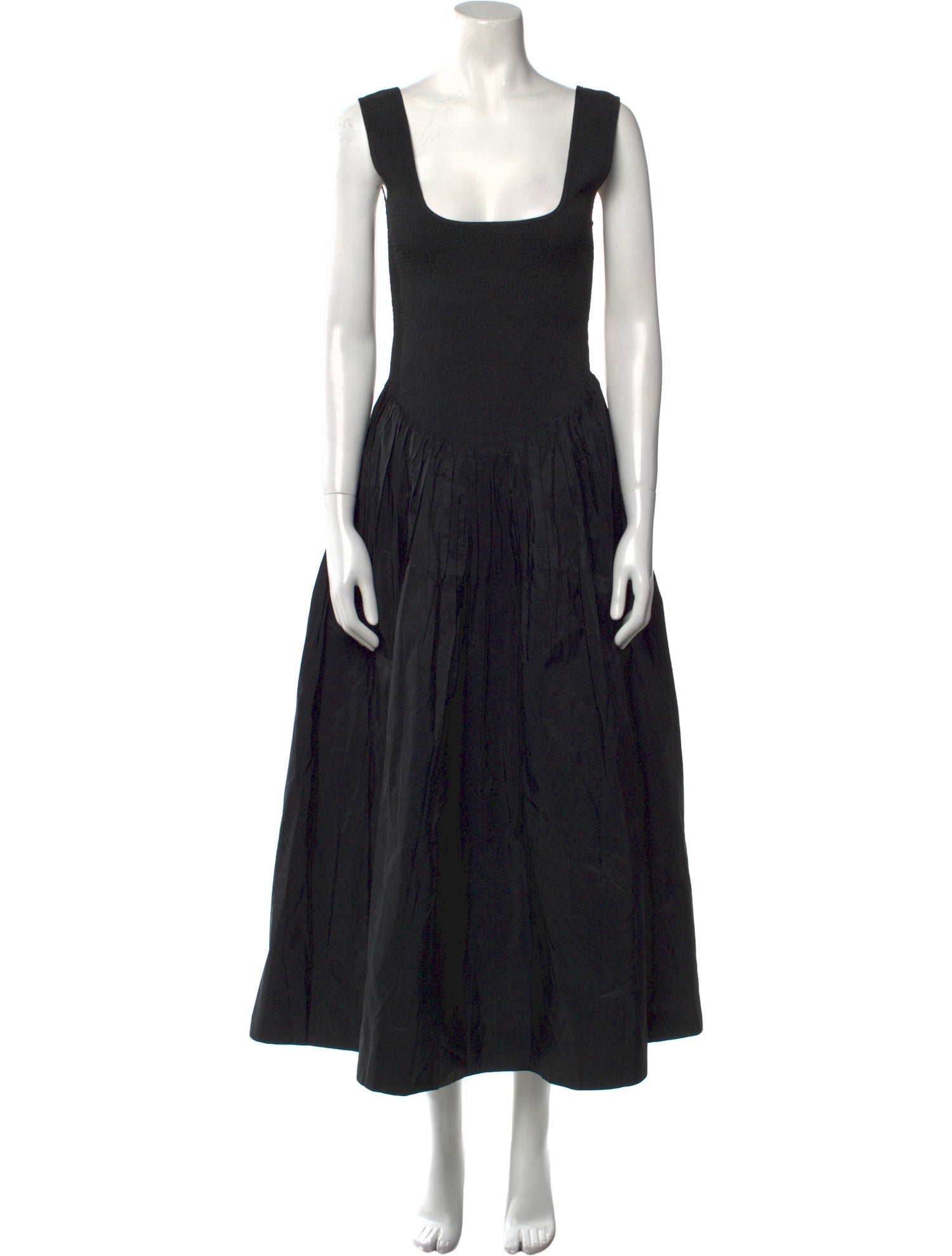 Loeffler Randall Square Neckline Long Dress