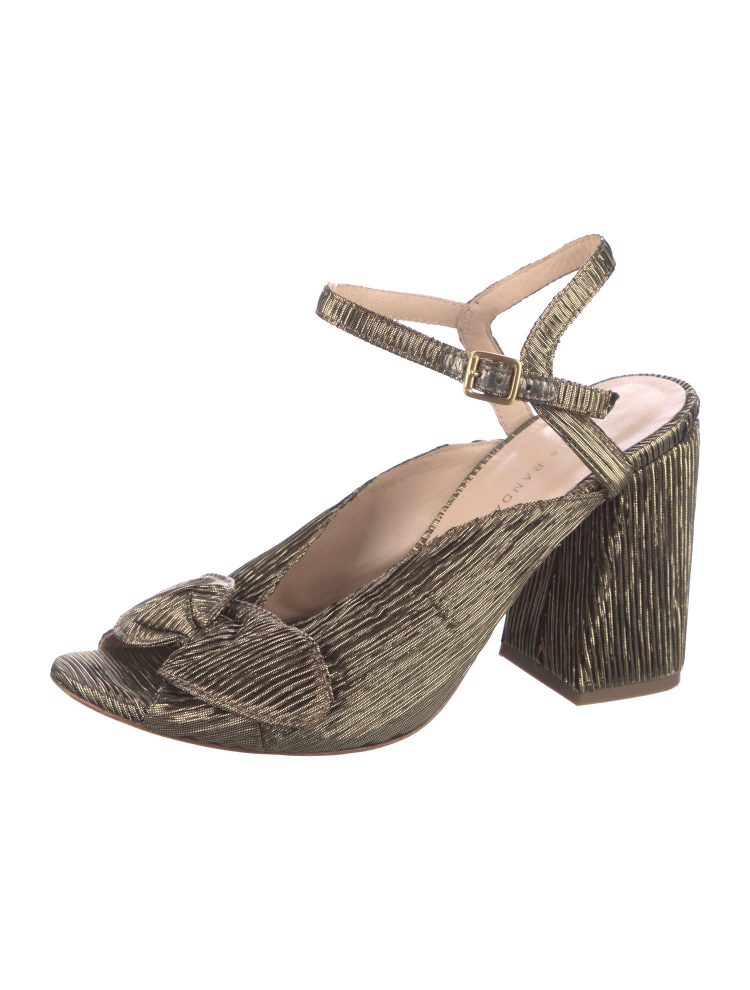 Loeffler Randall Camellia Printed Slingback Sandals