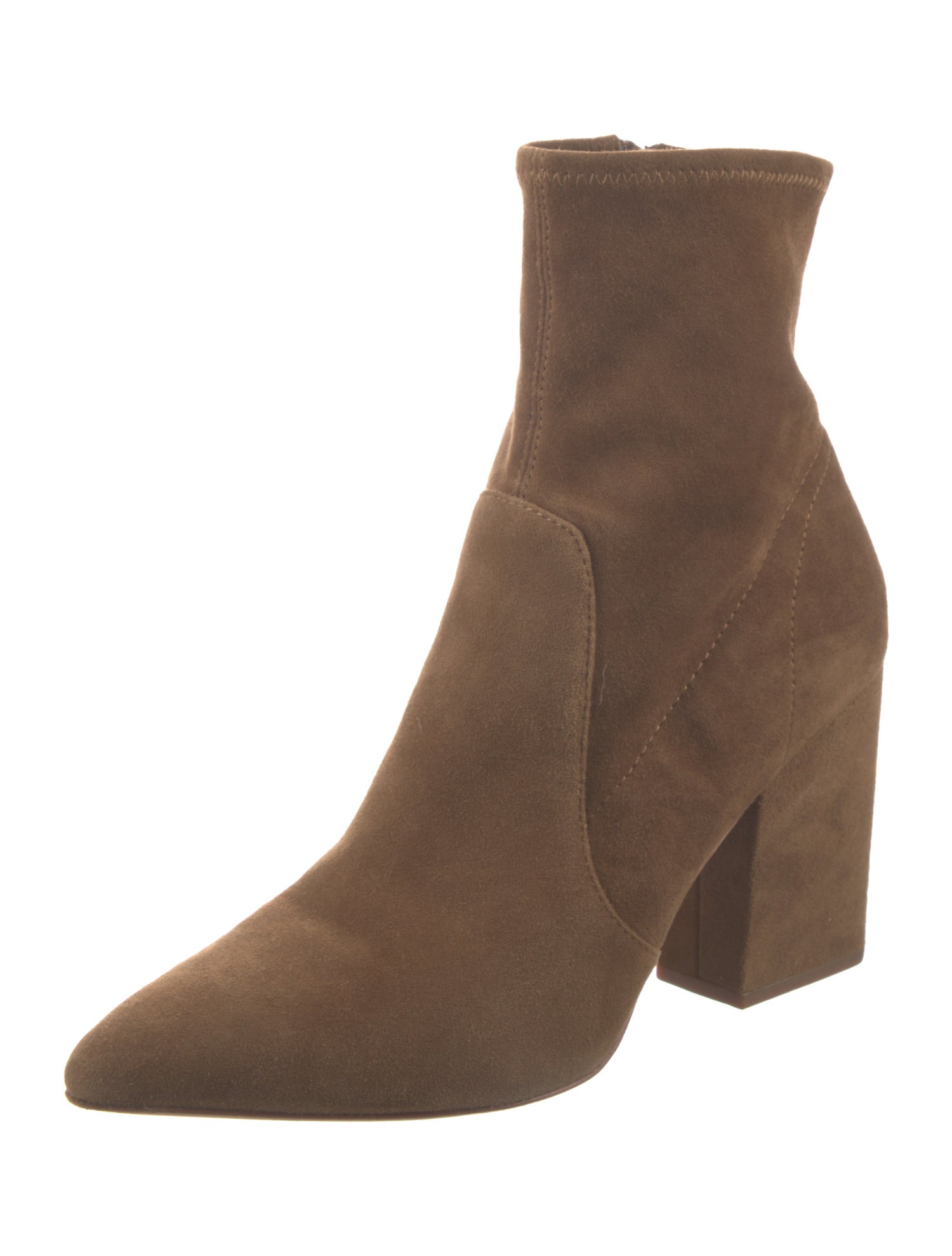 Loeffler Randall Suede Sock Boots
