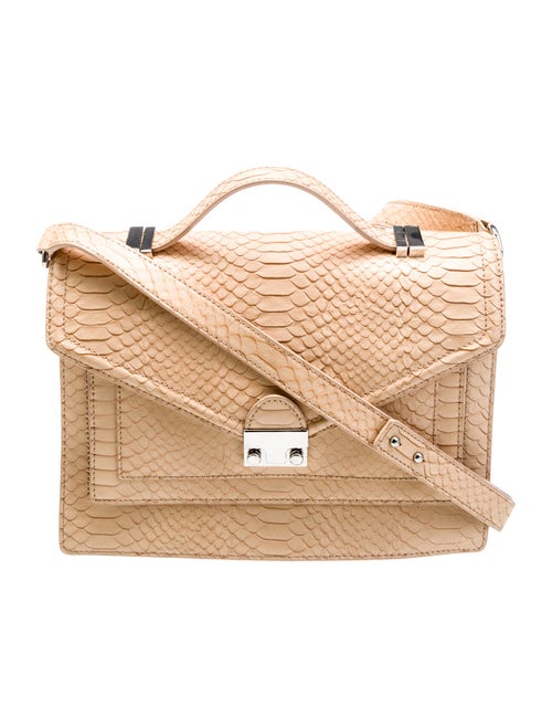 Loeffler Randall Embossed Leather Crossbody Bag