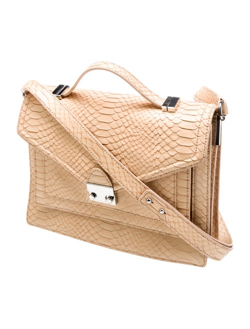 Loeffler Randall Embossed Leather Crossbody Bag