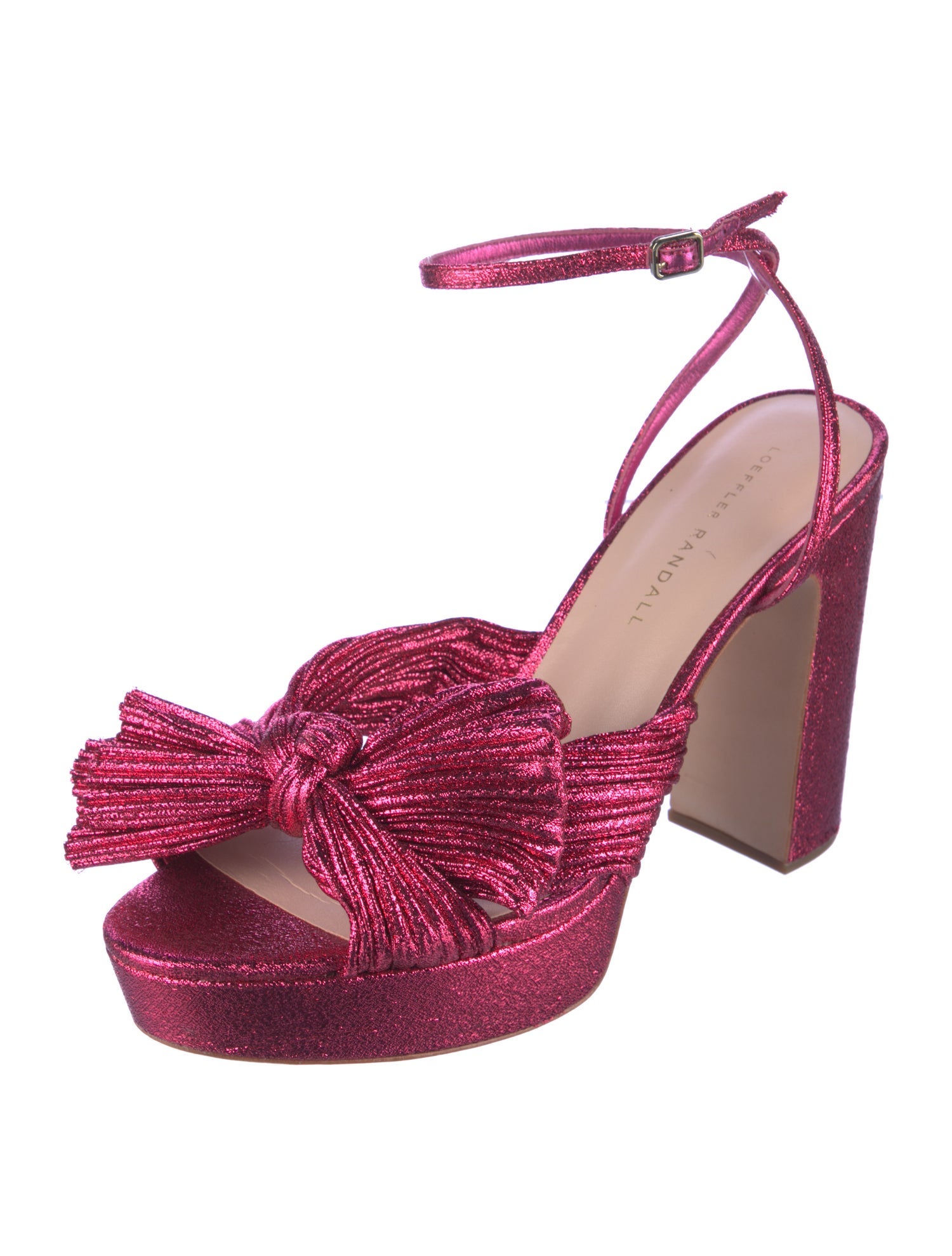 Loeffler Randall Glitter Accents Sandals