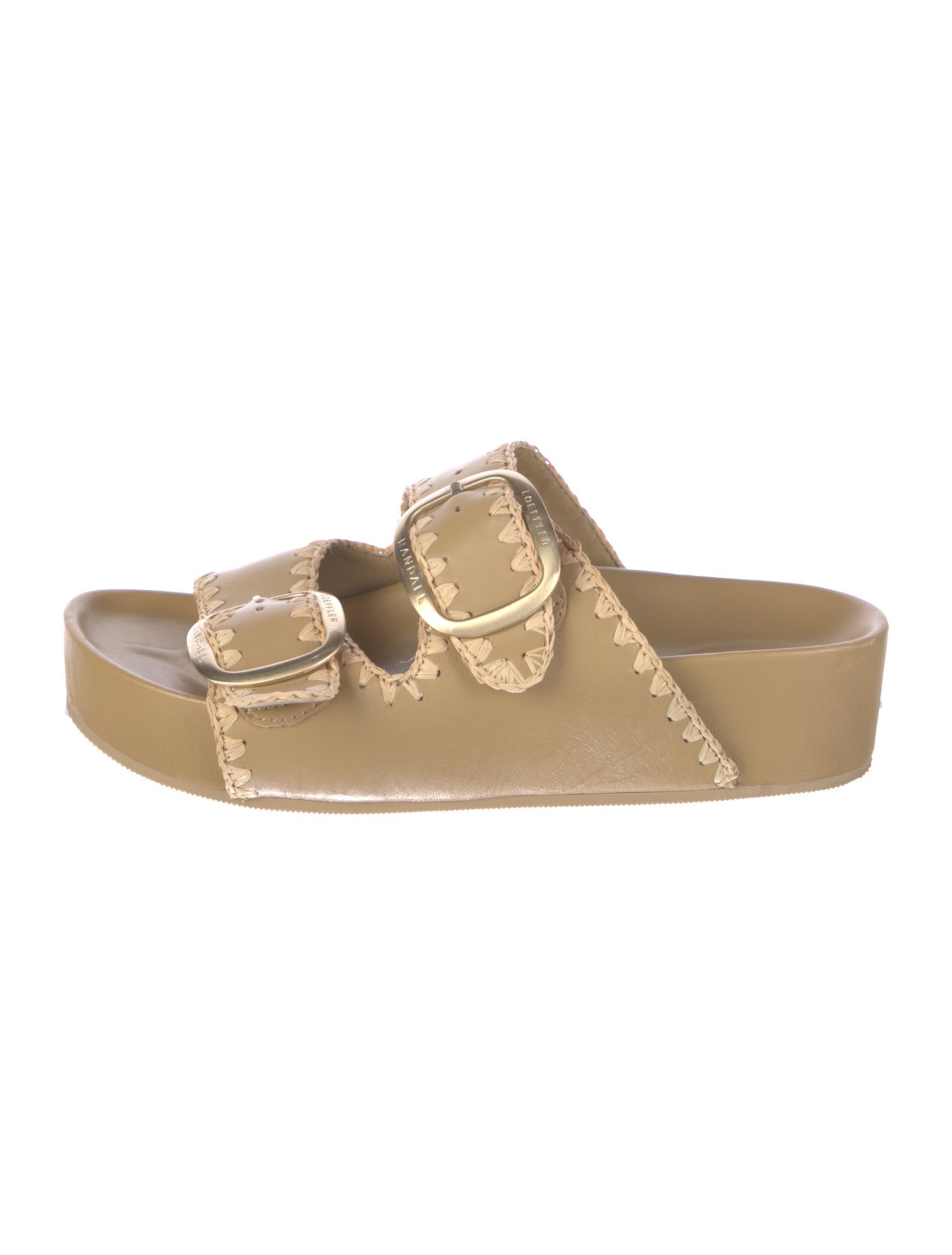 Loeffler Randall Leather Slides