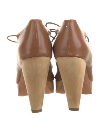 Loeffler Randall Leather Cutout Accent Pumps