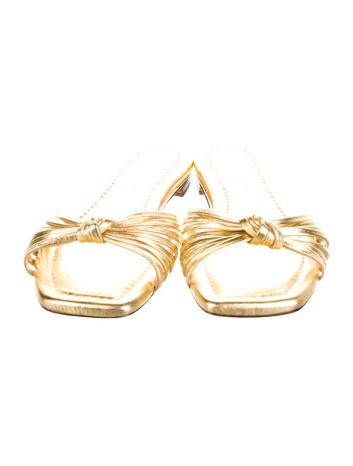 Loeffler Randall Leather Slides