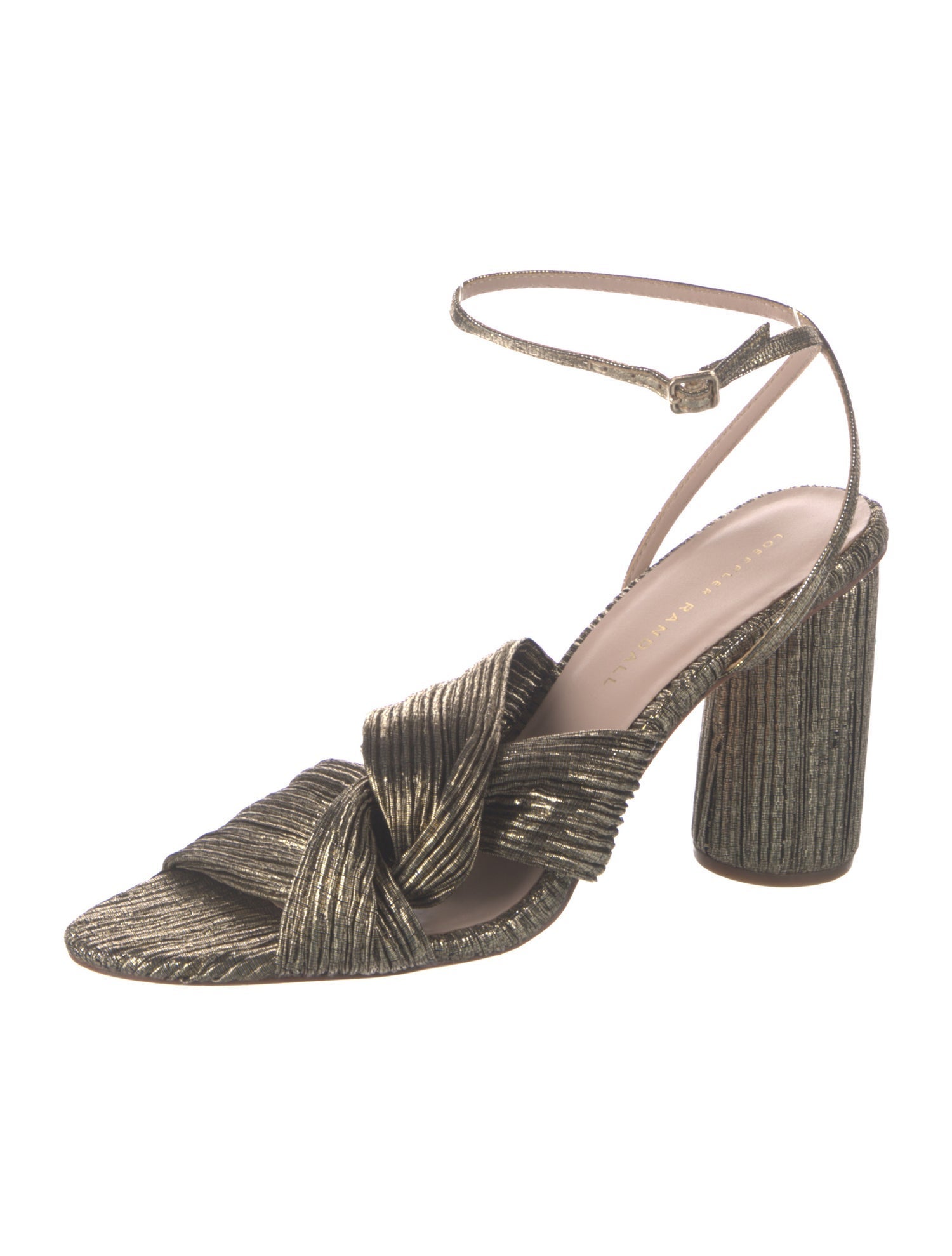 Loeffler Randall Pleated Accents Sandals