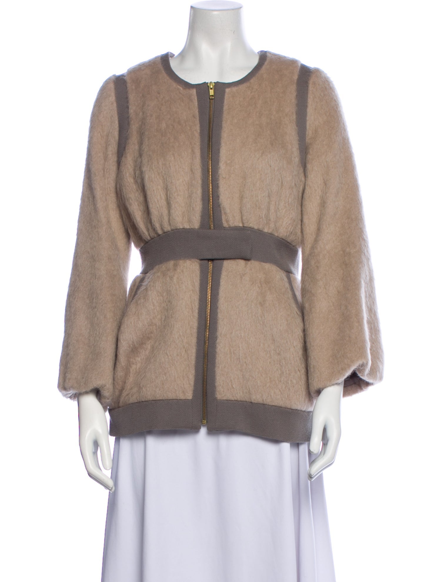 Loeffler Randall Wool Striped Jacket