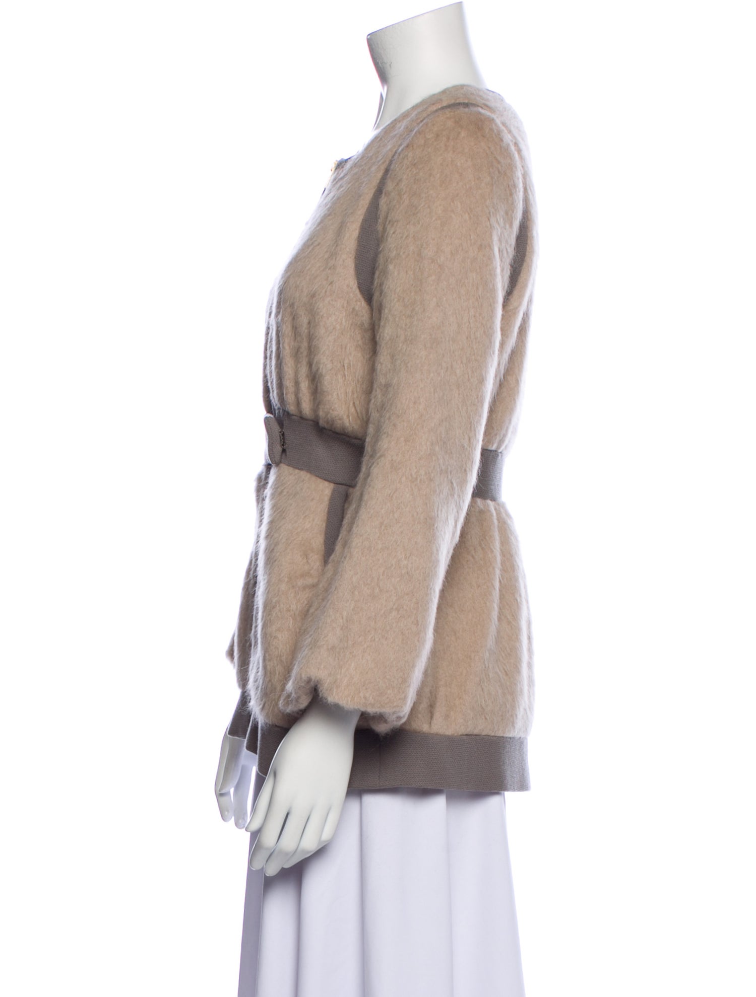 Loeffler Randall Wool Striped Jacket