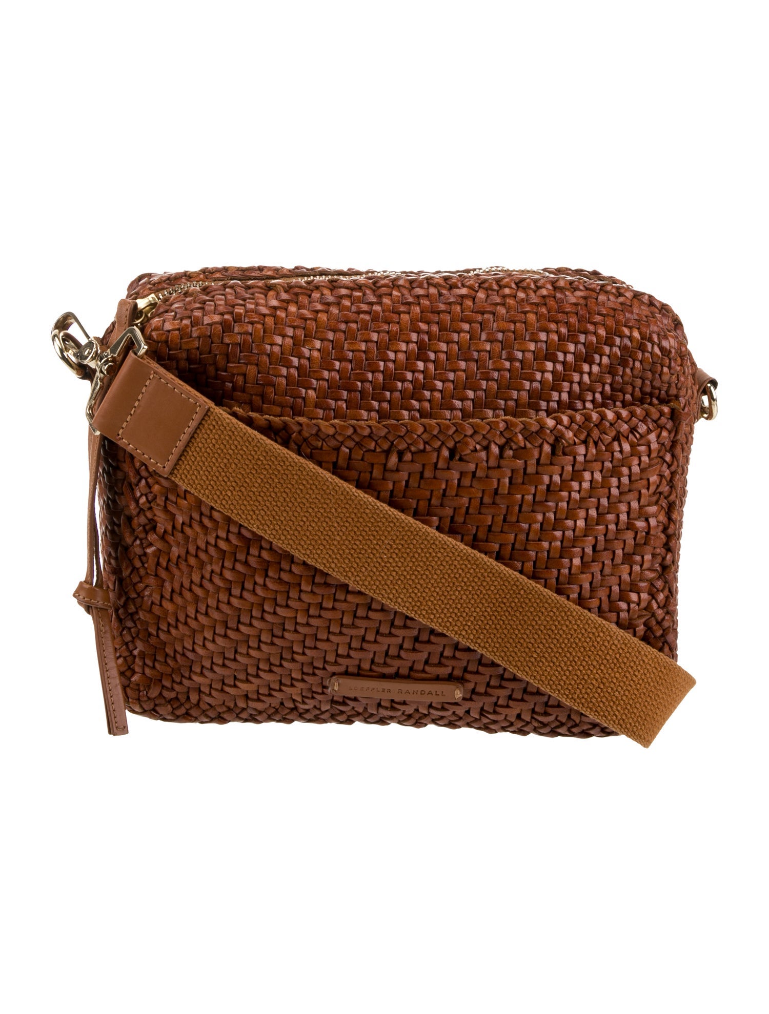 Loeffler Randall Leather Messenger Bag