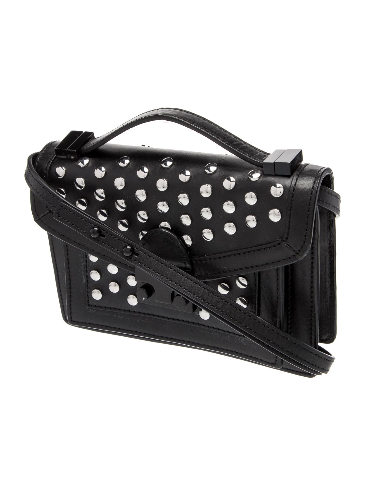 Loeffler Randall Leather Shoulder Bag