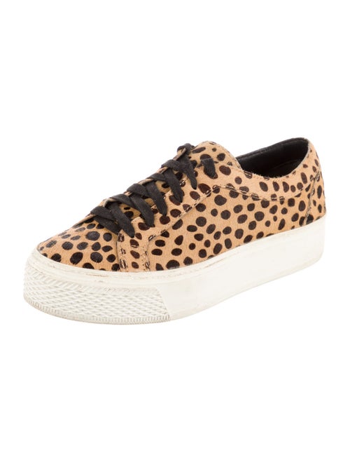 Loeffler Randall Ponyhair Animal Print Sneakers