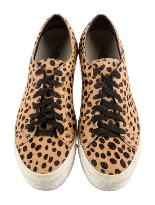 Loeffler Randall Ponyhair Animal Print Sneakers