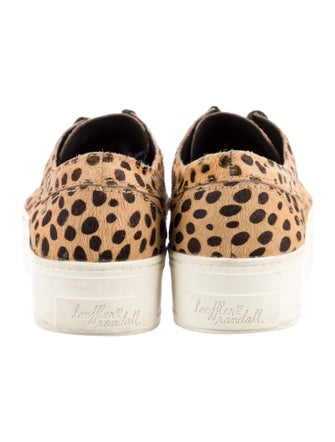 Loeffler Randall Ponyhair Animal Print Sneakers