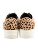 Loeffler Randall Ponyhair Animal Print Sneakers