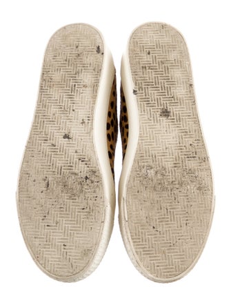Loeffler Randall Ponyhair Animal Print Sneakers