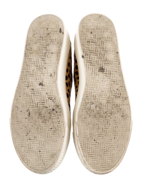 Loeffler Randall Ponyhair Animal Print Sneakers