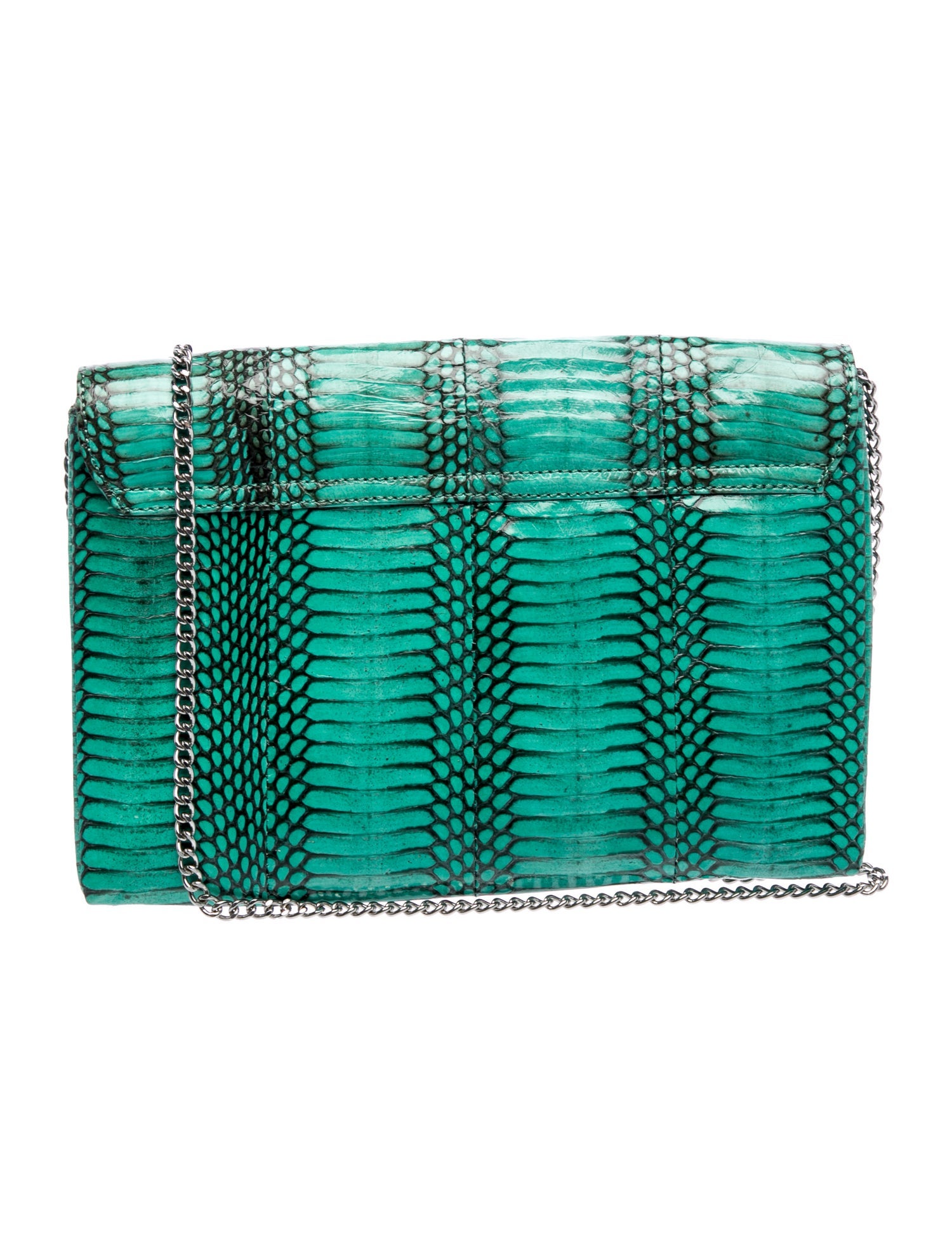 Loeffler Randall Snakeskin Crossbody Bag