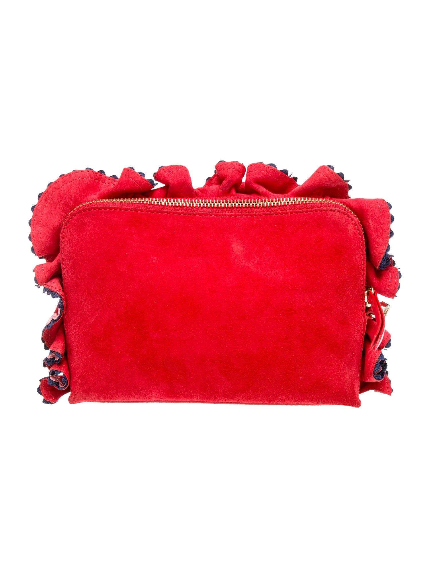 Loeffler Randall Suede Crossbody Bag