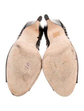 Loeffler Randall Leather Lasercut Accents Pumps