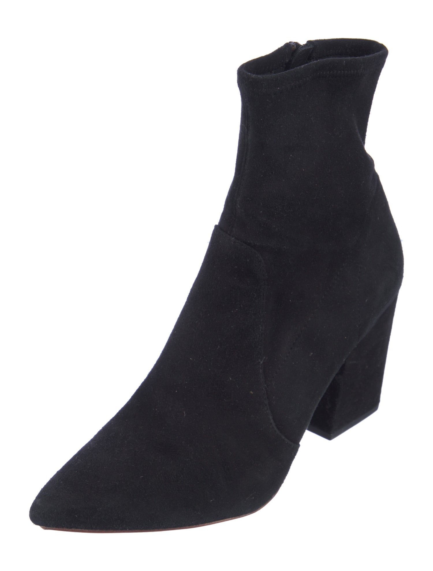 Loeffler Randall Suede Sock Boots