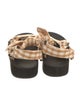 Loeffler Randall Canvas Plaid Print Sandals