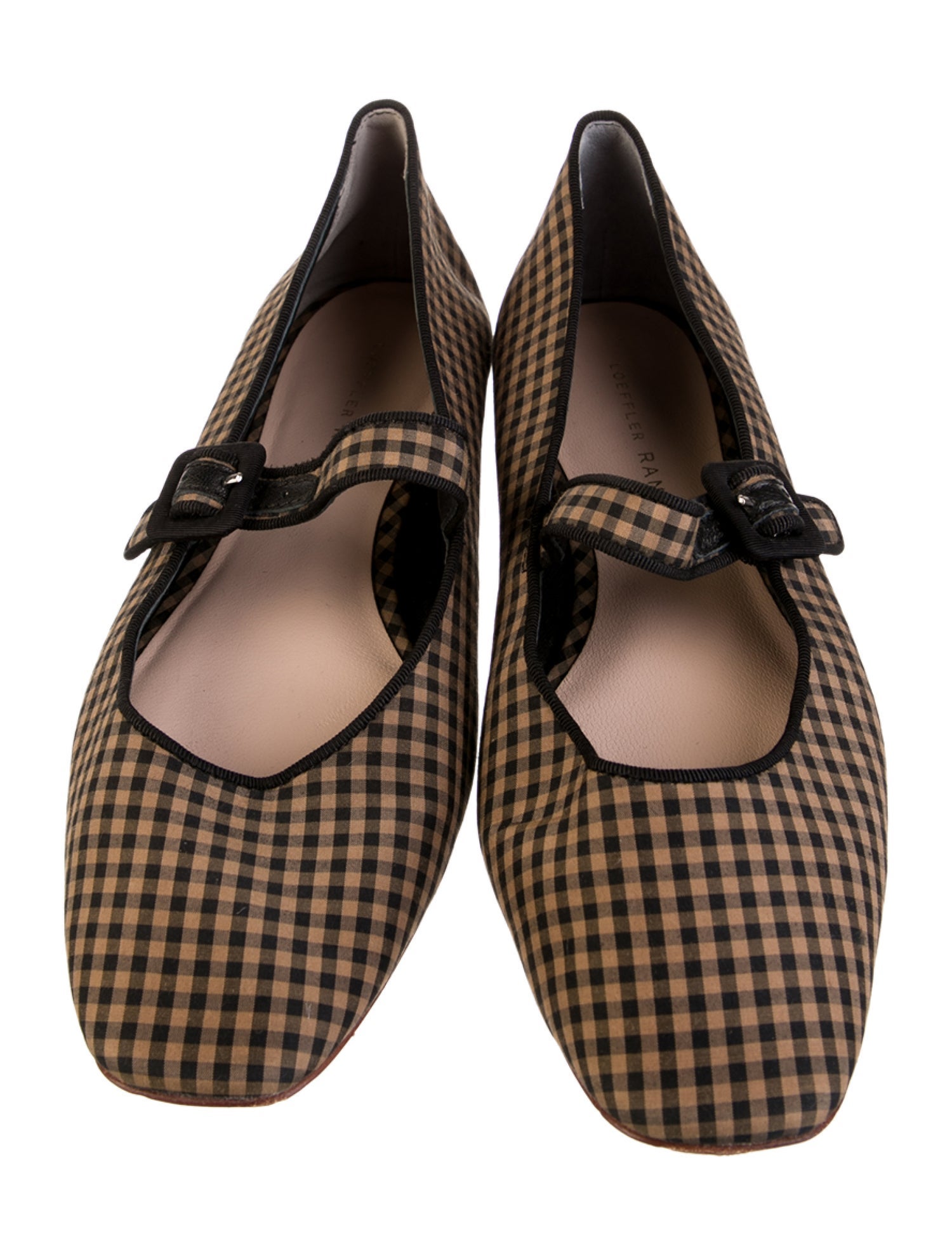 Loeffler Randall Printed Mary Jane Flats