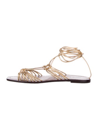 Loeffler Randall Leather Gladiator Sandals