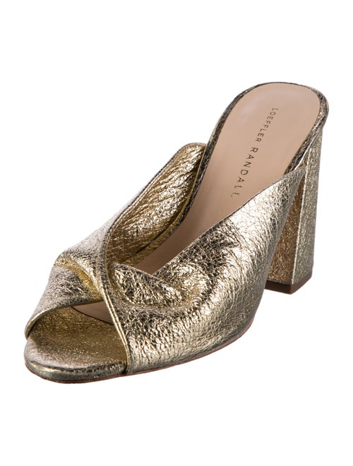 Loeffler Randall Leather Slides