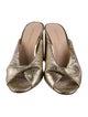 Loeffler Randall Leather Slides