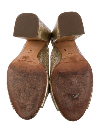 Loeffler Randall Leather Slides