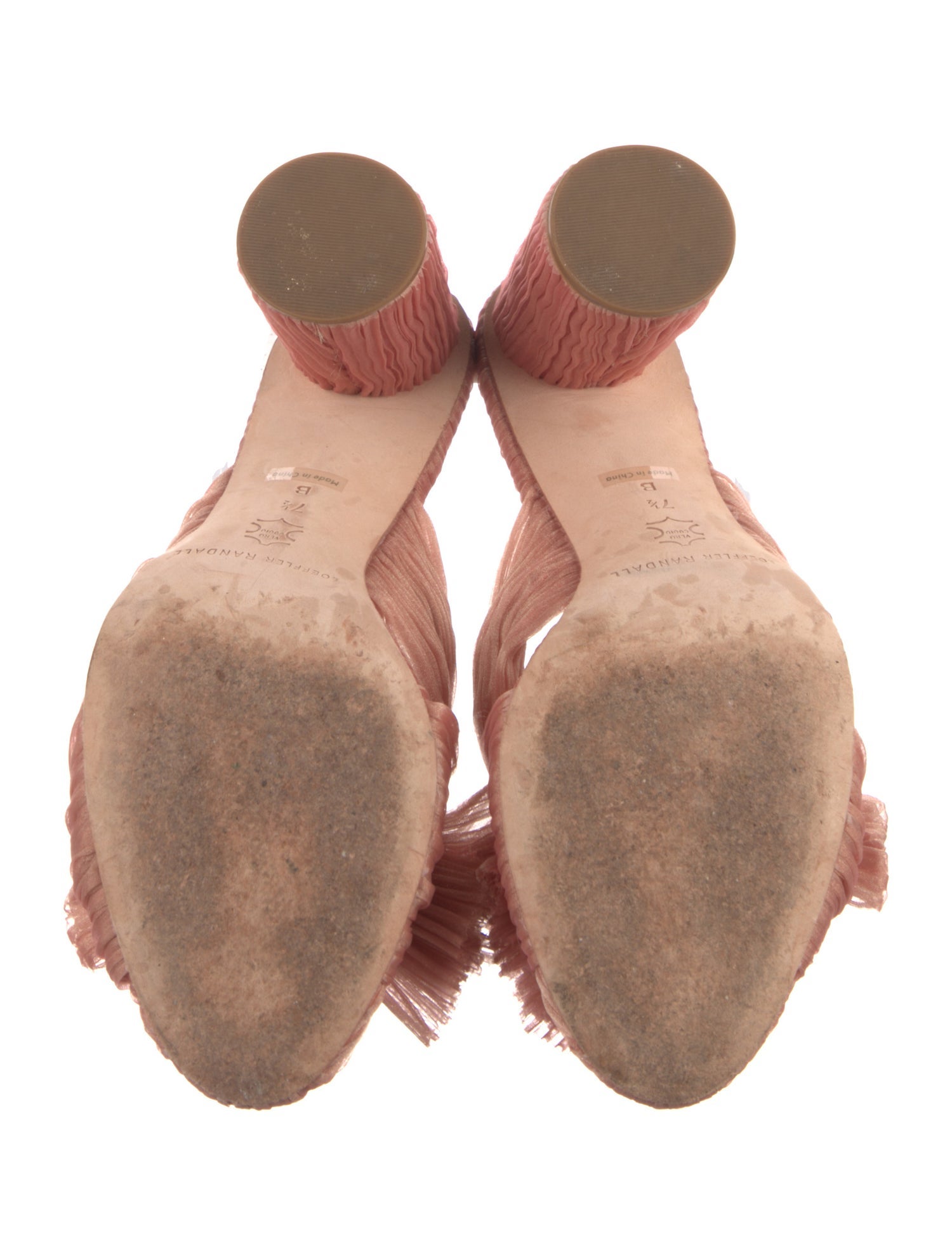 Loeffler Randall Satin Bow Accents Slides