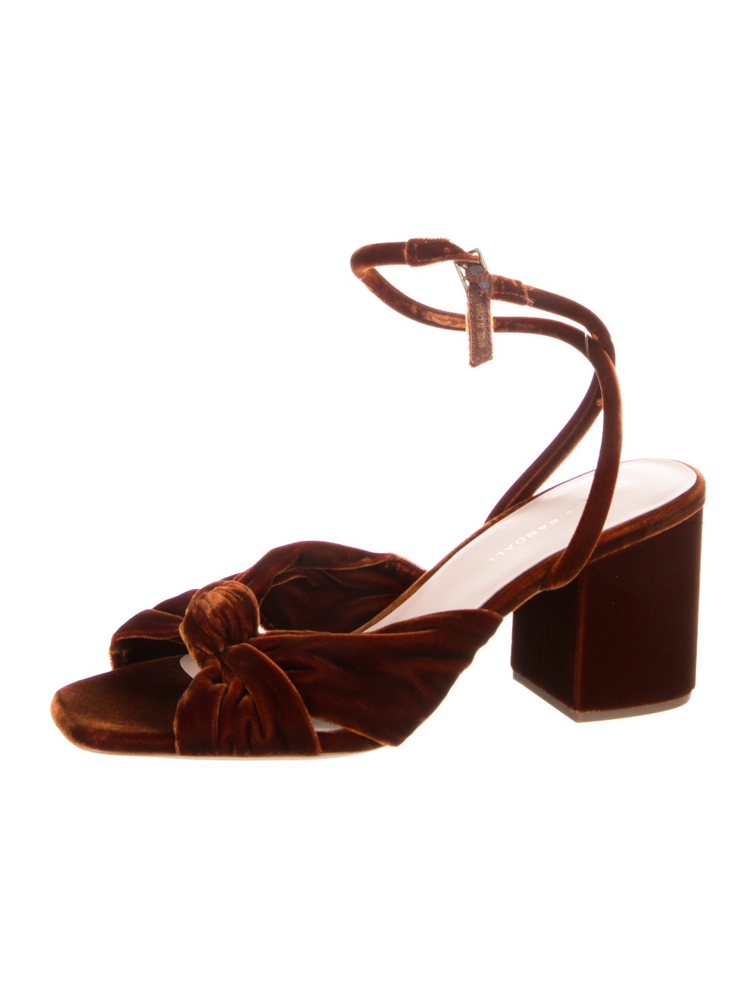 Loeffler Randall Velvet Slingback Sandals