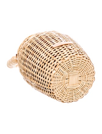 Loeffler Randall Straw Bucket Bag