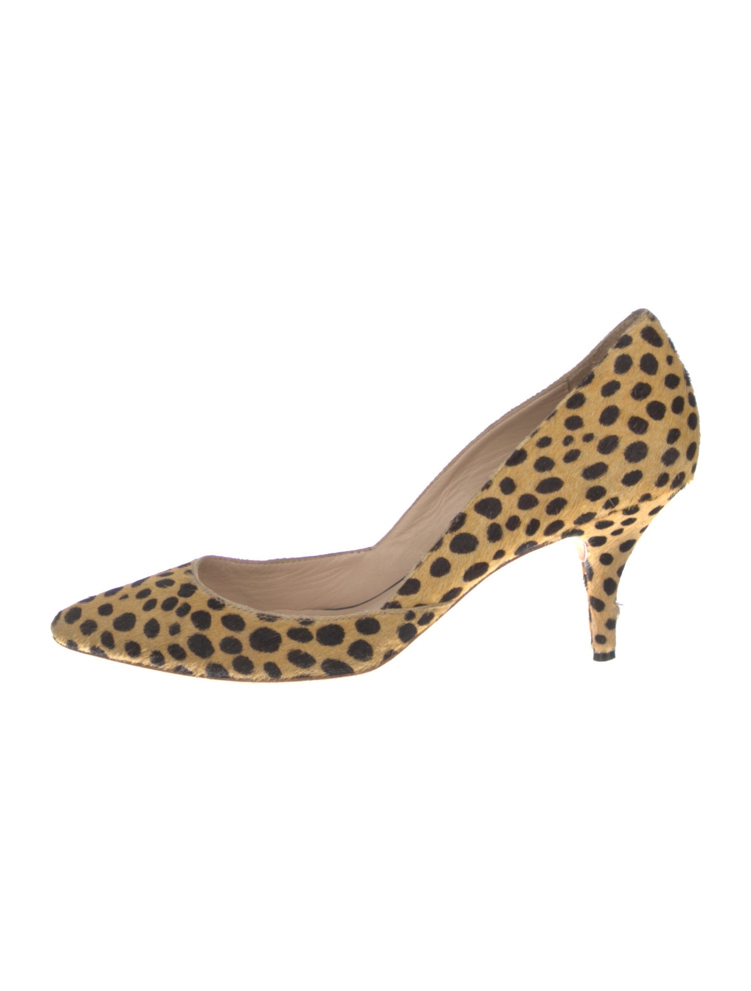 Loeffler Randall Ponyhair Animal Print Pumps