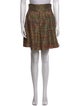 Loeffler Randall Silk Knee-Length Skirt