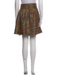 Loeffler Randall Silk Knee-Length Skirt