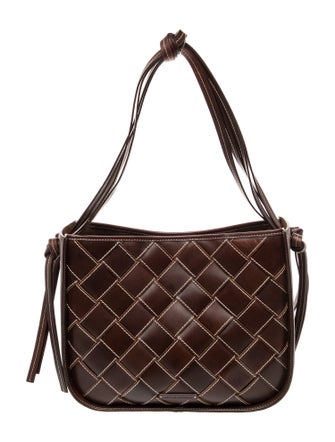 Loeffler Randall Leather Top Handle Bag