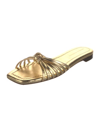 Loeffler Randall Leather Slides