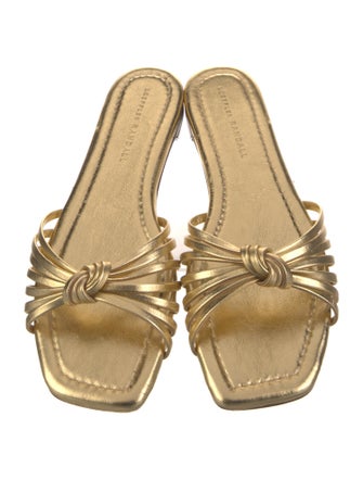 Loeffler Randall Leather Slides